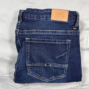 BKE Payton Jeans Universal Fit Mid-Rise Ankle Skinny Women's 33 Dark Wash